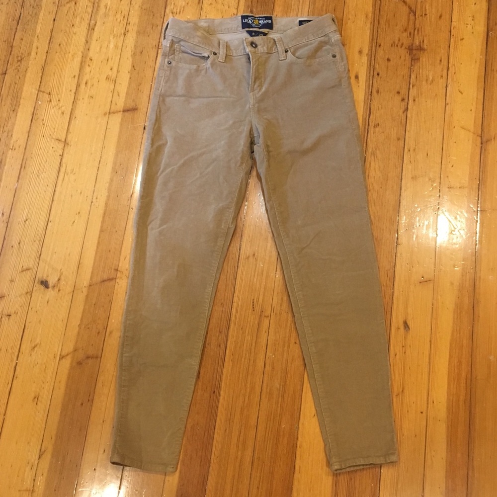 Lucky Brand Sofia Skinny Corduroys, 29/8